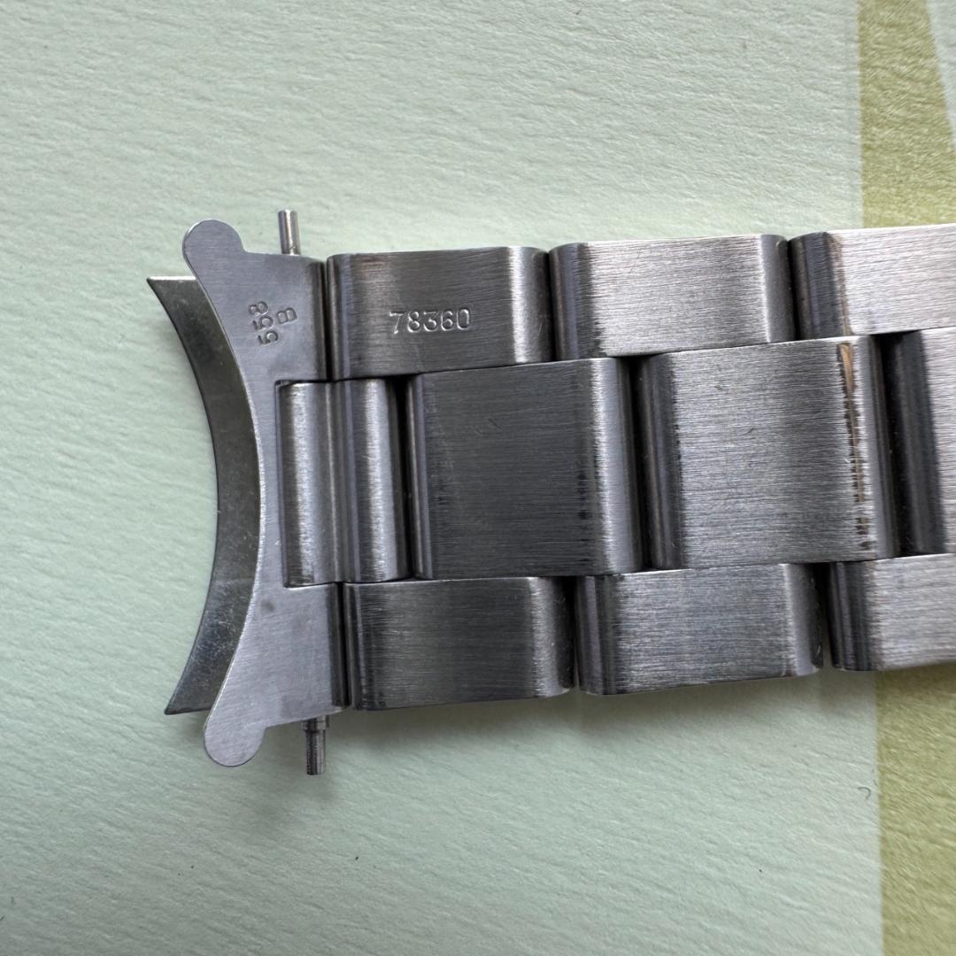 〇純正ROLEX オイスターブレス 558B 78360 11駒 C5716