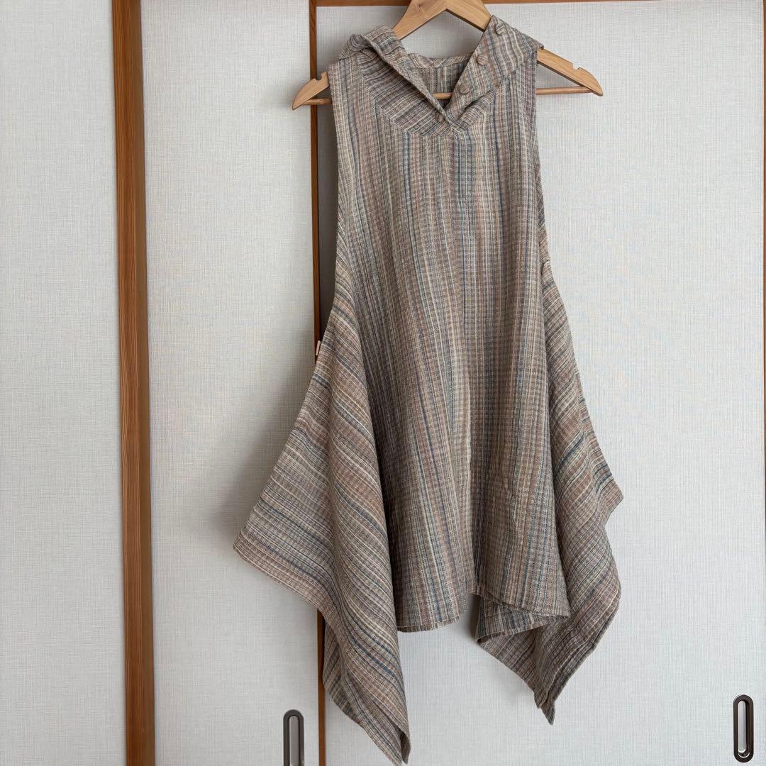 【うさとの服】フード付きワンピース