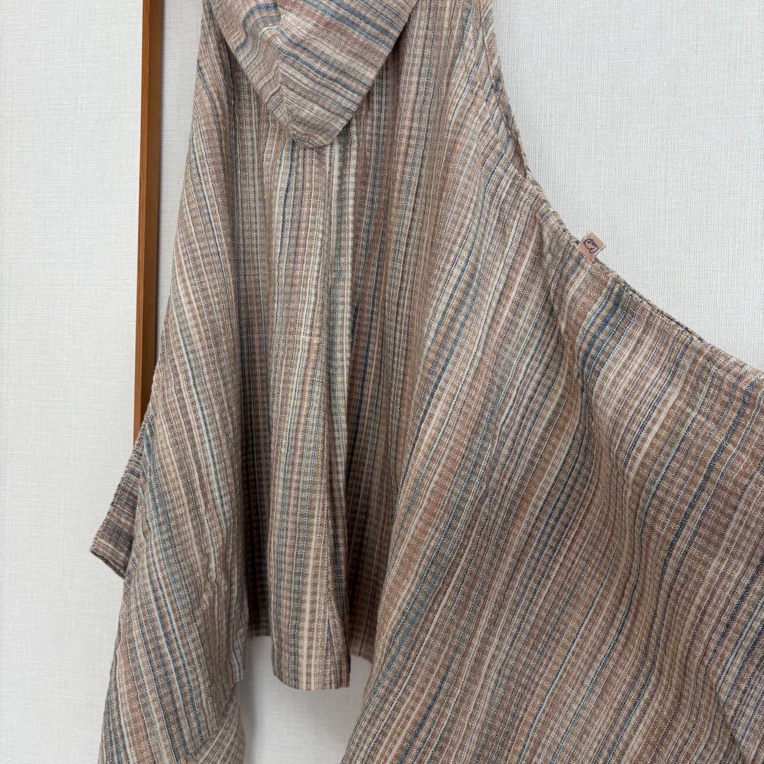 【うさとの服】フード付きワンピース