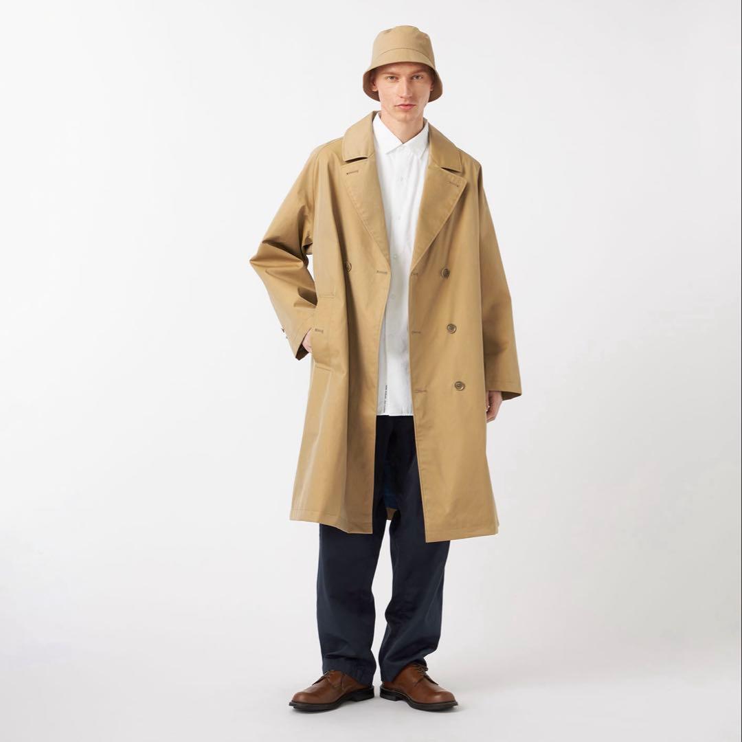 新品 nanamica Wide Chino Pants ネイビー 34