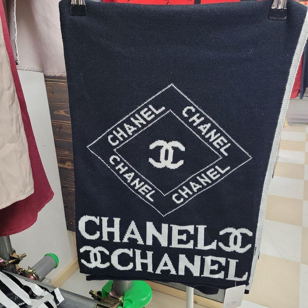 美品　CHANEL　シャネルマフラー ノベルティ