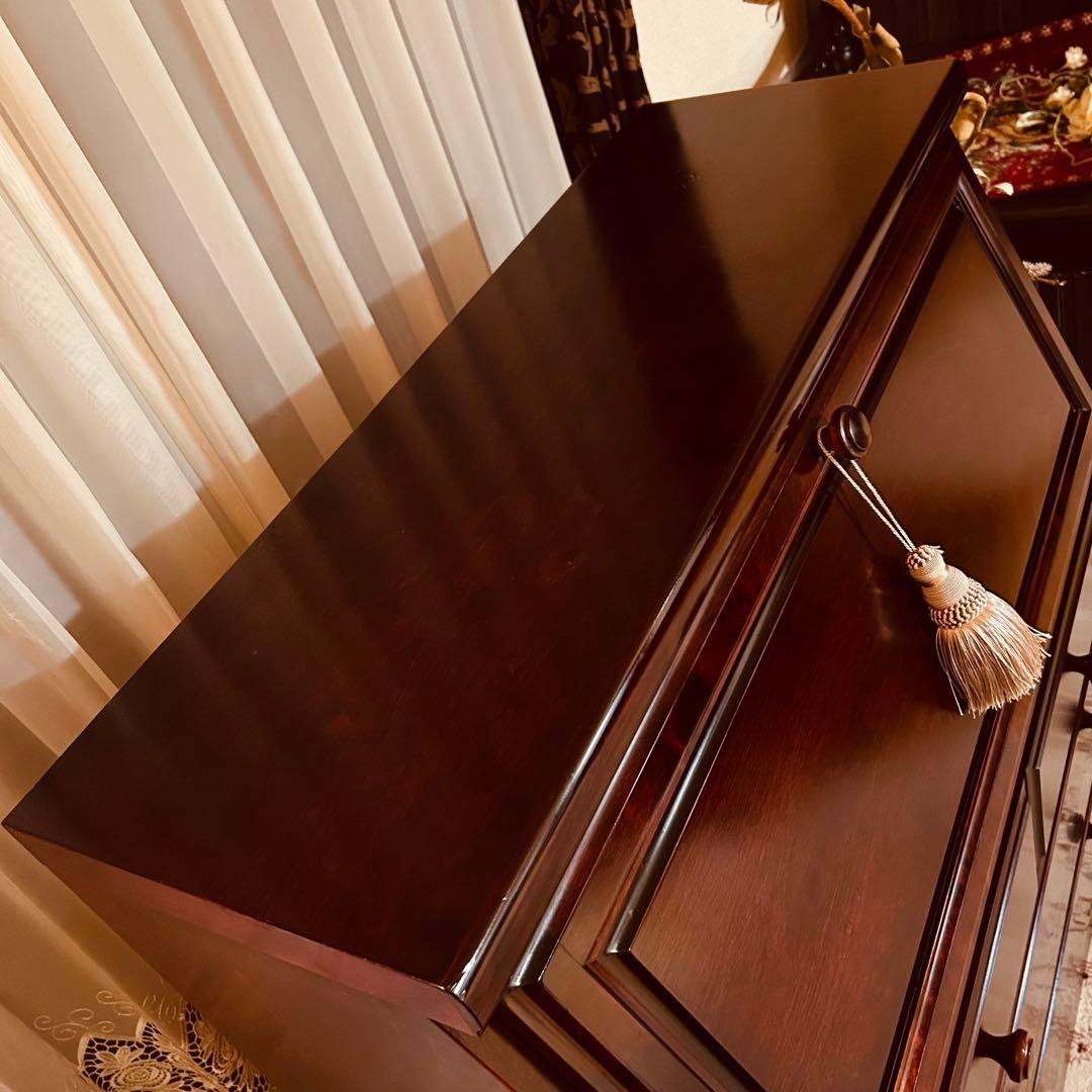 民芸家具　ライティングビューロー　長谷川家具　旭川家具 アンティーク　チェスト