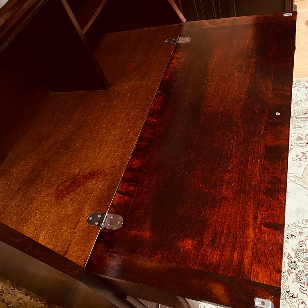 民芸家具　ライティングビューロー　長谷川家具　旭川家具 アンティーク　チェスト