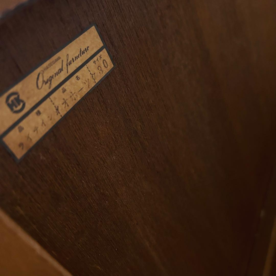 民芸家具　ライティングビューロー　長谷川家具　旭川家具 アンティーク　チェスト