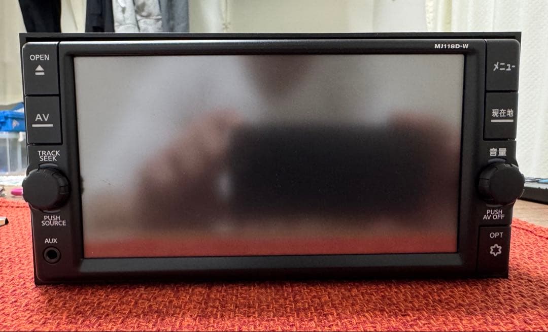 日産純正ナビ MJ118D-W 地図2021