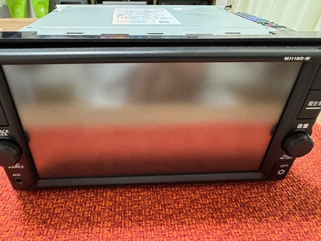 日産純正ナビ MJ118D-W 地図2021