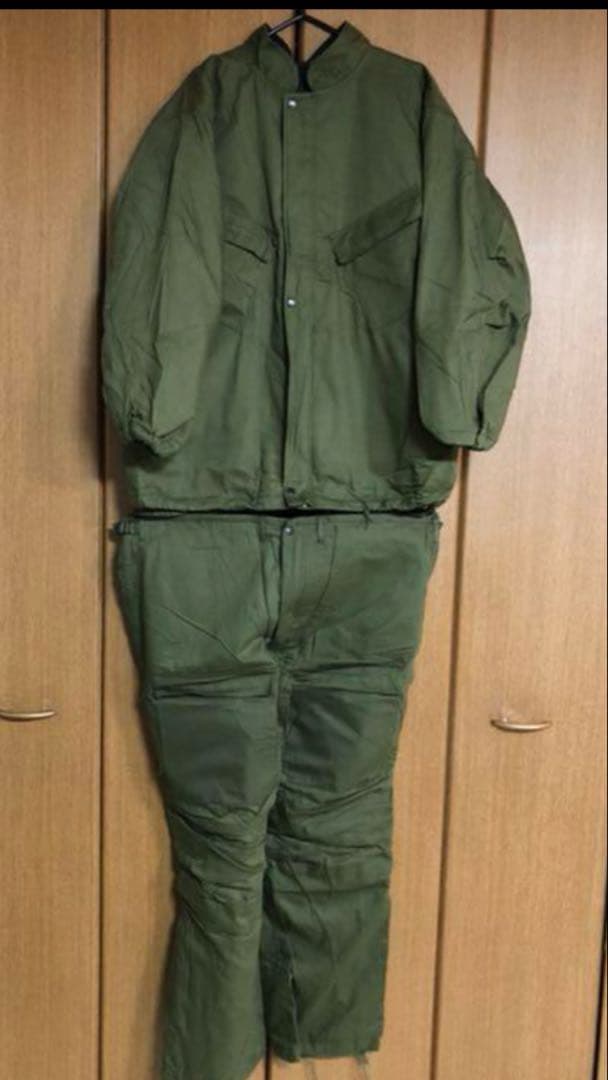 米軍　ケミカルプロテクティブスーツ　dead stock 実物　70's 官給品