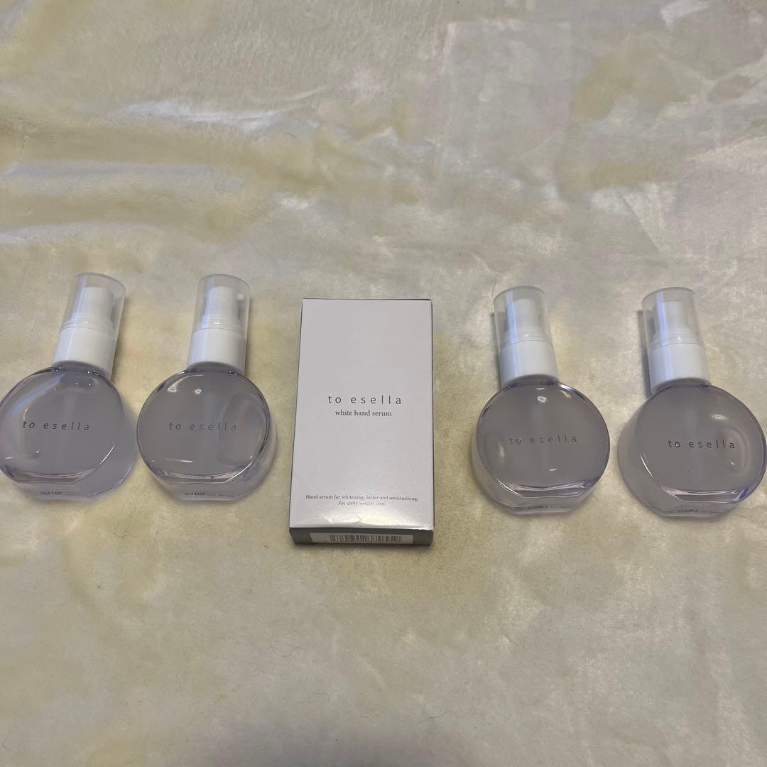 to esella ホワイトハンドセラム 5本セット