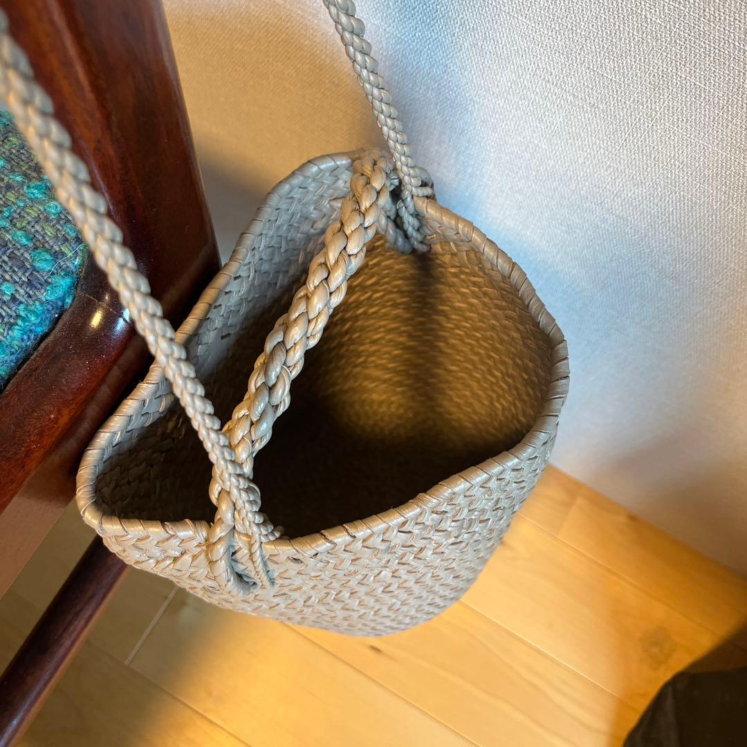 Aeta レザーカゴバック CYLINDER BASKET W HANDLE