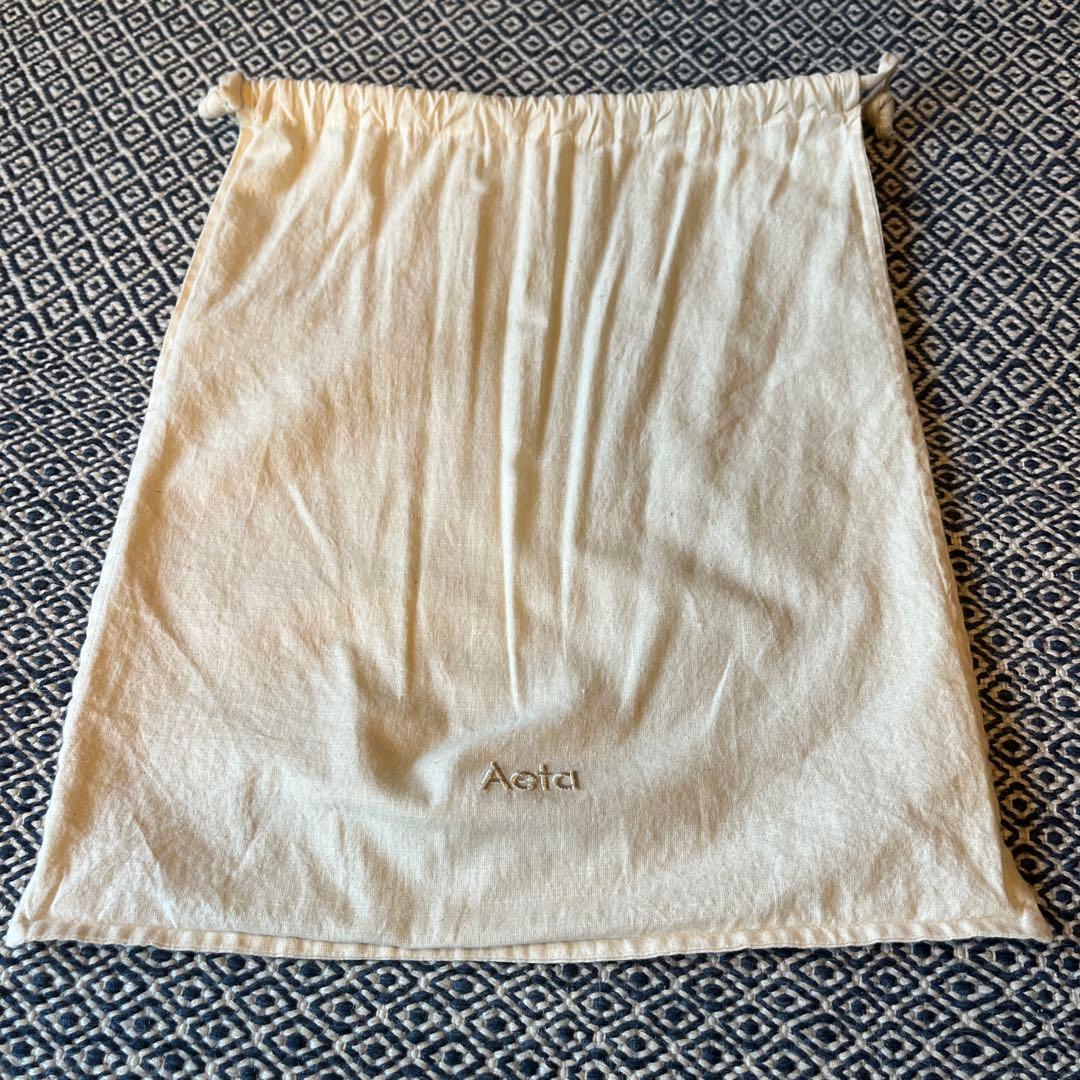 Aeta レザーカゴバック CYLINDER BASKET W HANDLE