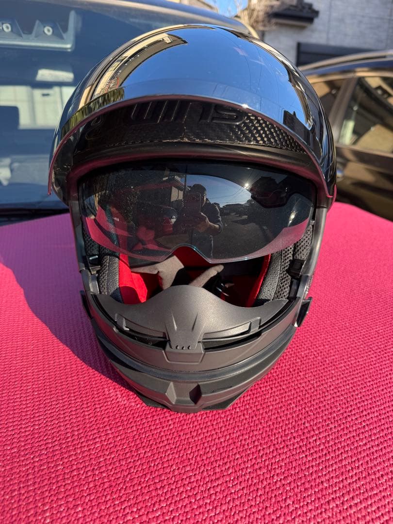 WINS A FORCE RS JET カーボンXL フェイスガード付き　中古