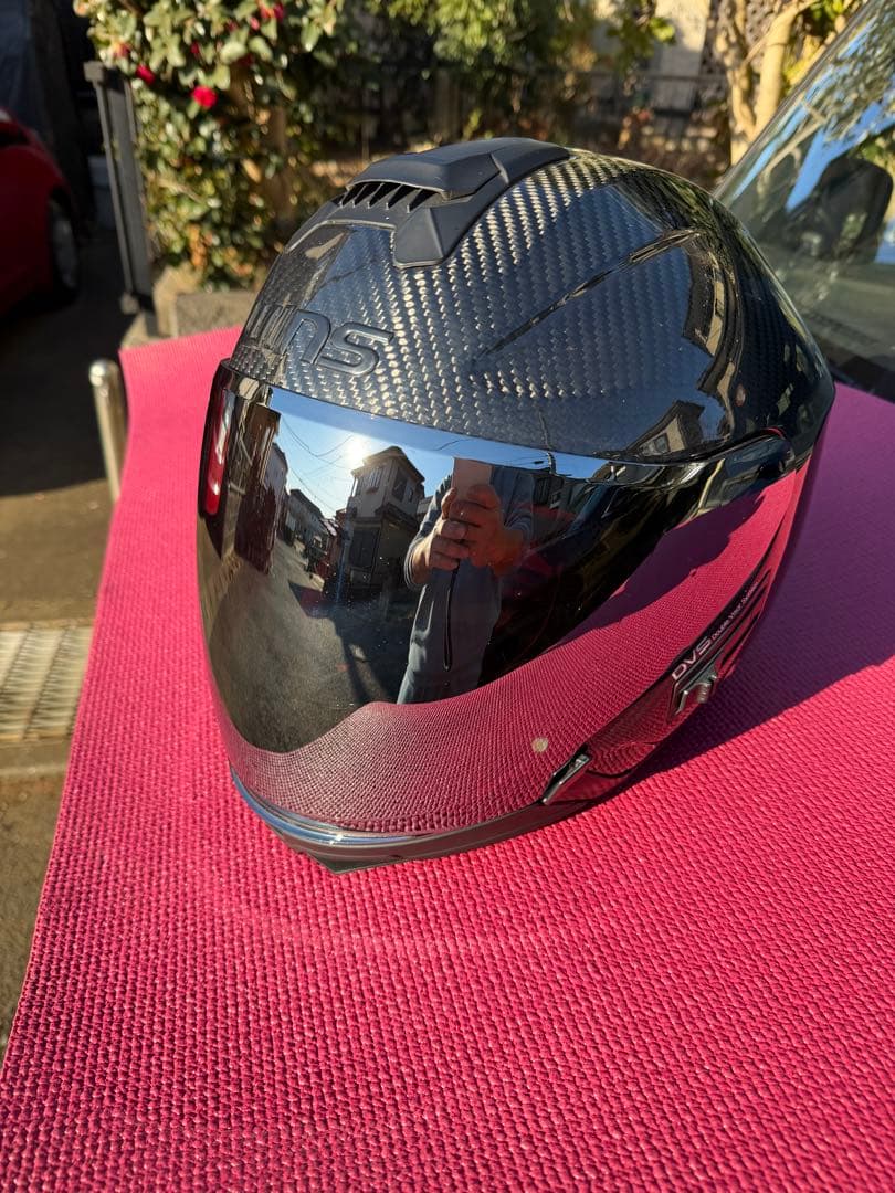 WINS A FORCE RS JET カーボンXL フェイスガード付き　中古