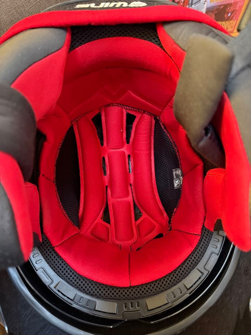 WINS A FORCE RS JET カーボンXL フェイスガード付き　中古