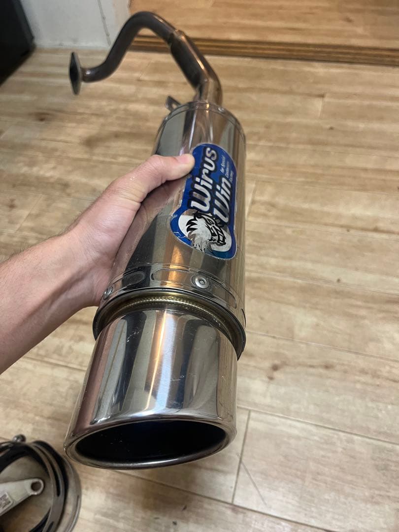 WirusWin ステンレス マフラー