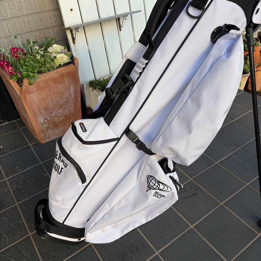 BEAMS GOLFビームスゴルフ　スリム　スタンドキャディバッグ