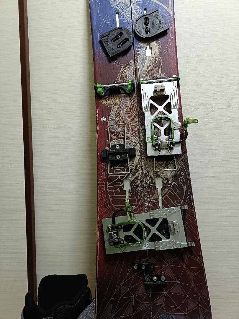 K2スノボブーツ、ビンディングセット