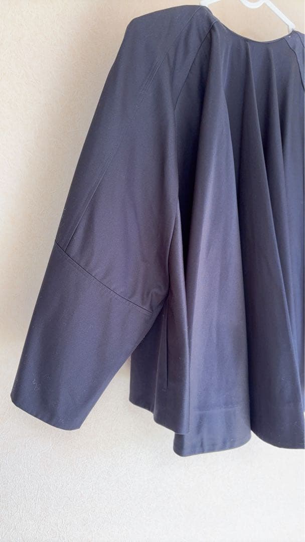 Heve へイヴ HANABIRAトレンチ ネイビー