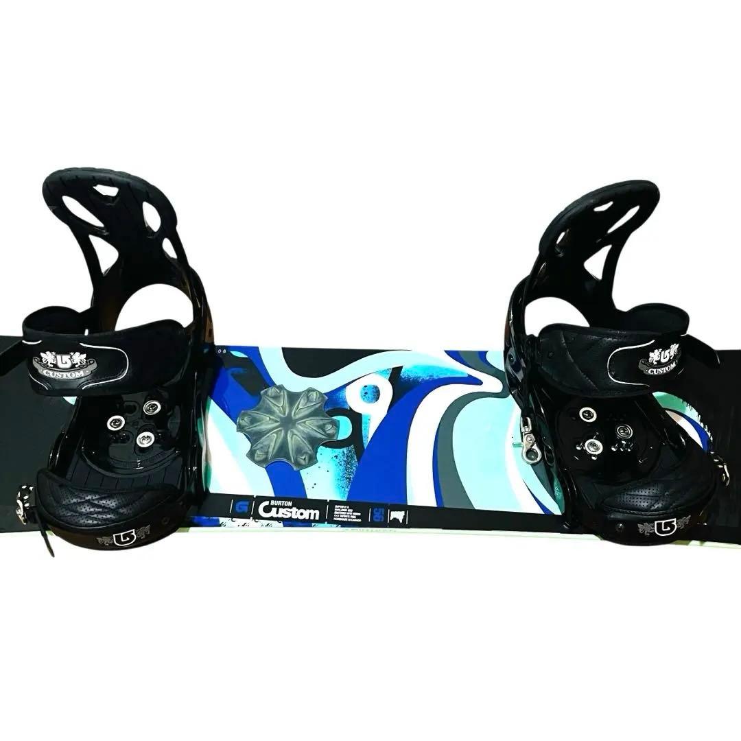 BURTON custom 156cm セット& CSB スノーボードケース付き