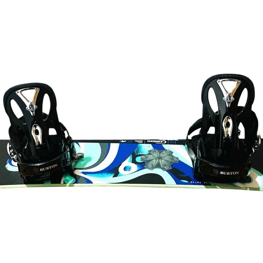 BURTON custom 156cm セット& CSB スノーボードケース付き