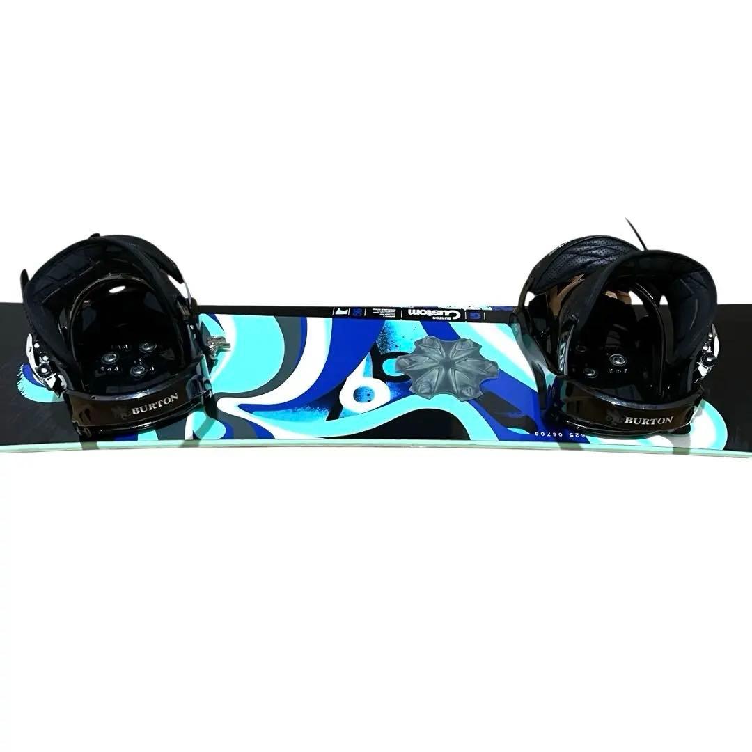 BURTON custom 156cm セット& CSB スノーボードケース付き