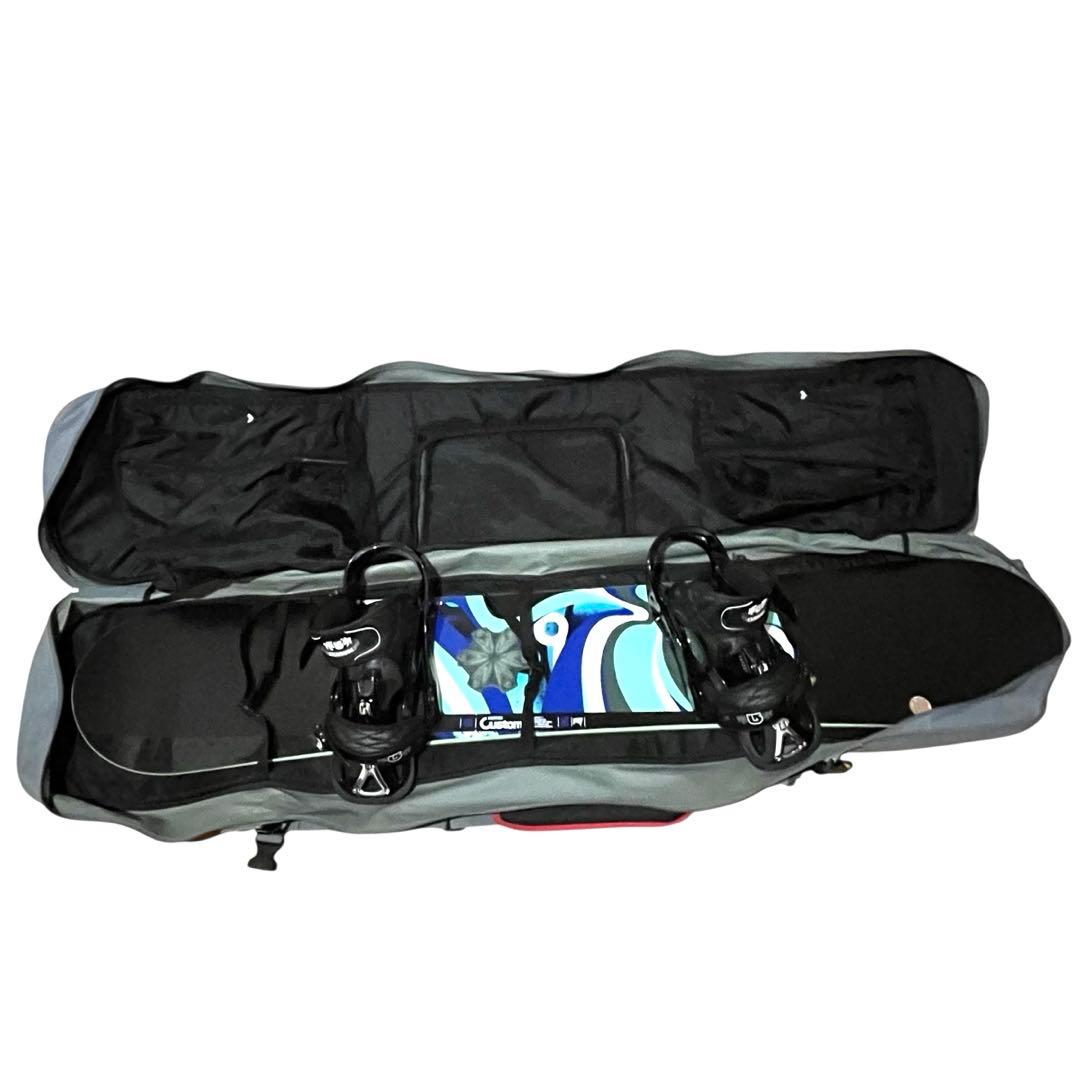 BURTON custom 156cm セット& CSB スノーボードケース付き