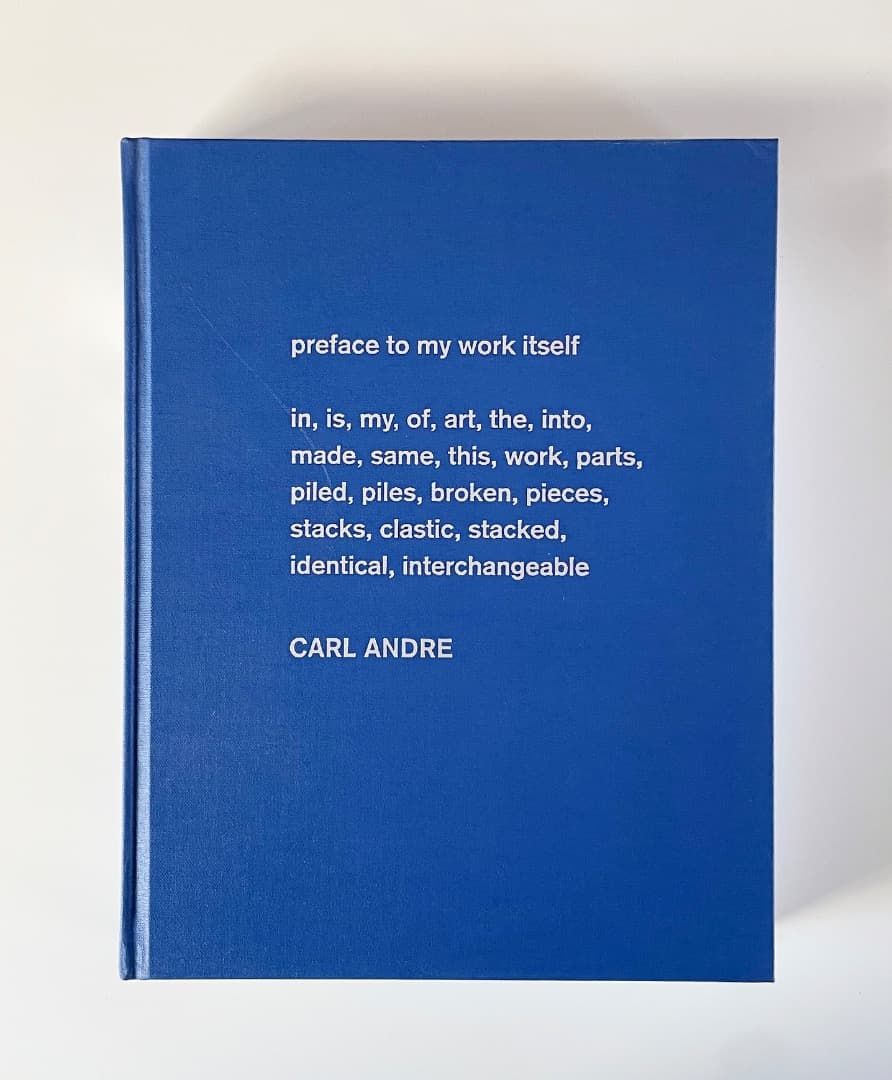 アート・デザイン・音楽 Carl Andre | Sculpture as Place