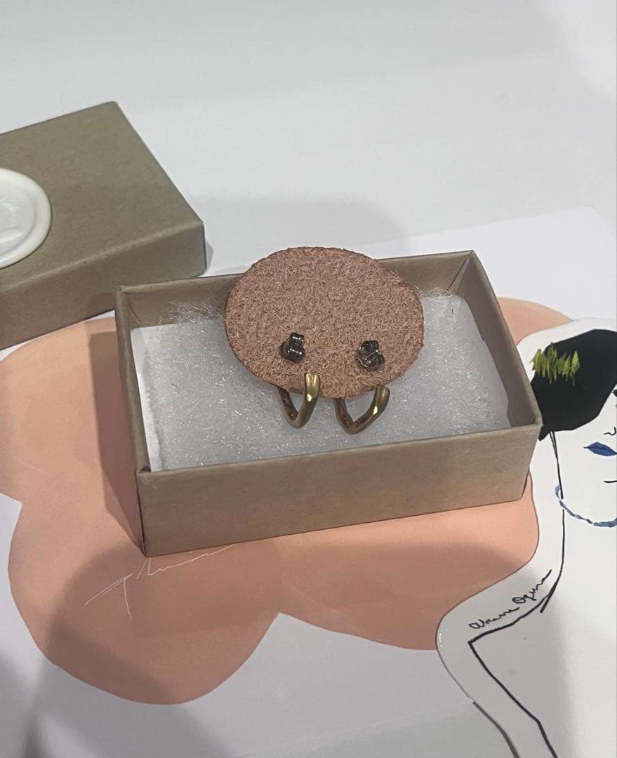 PLUIEプリュイ ドロップス M フロート ピアス