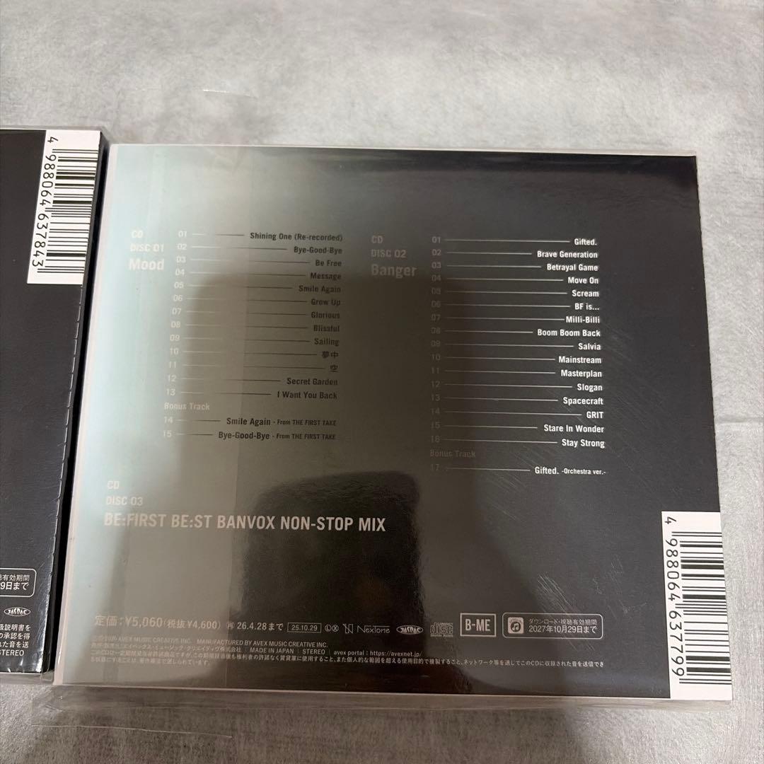 BE:FIRST ベストアルバム　BE:ST