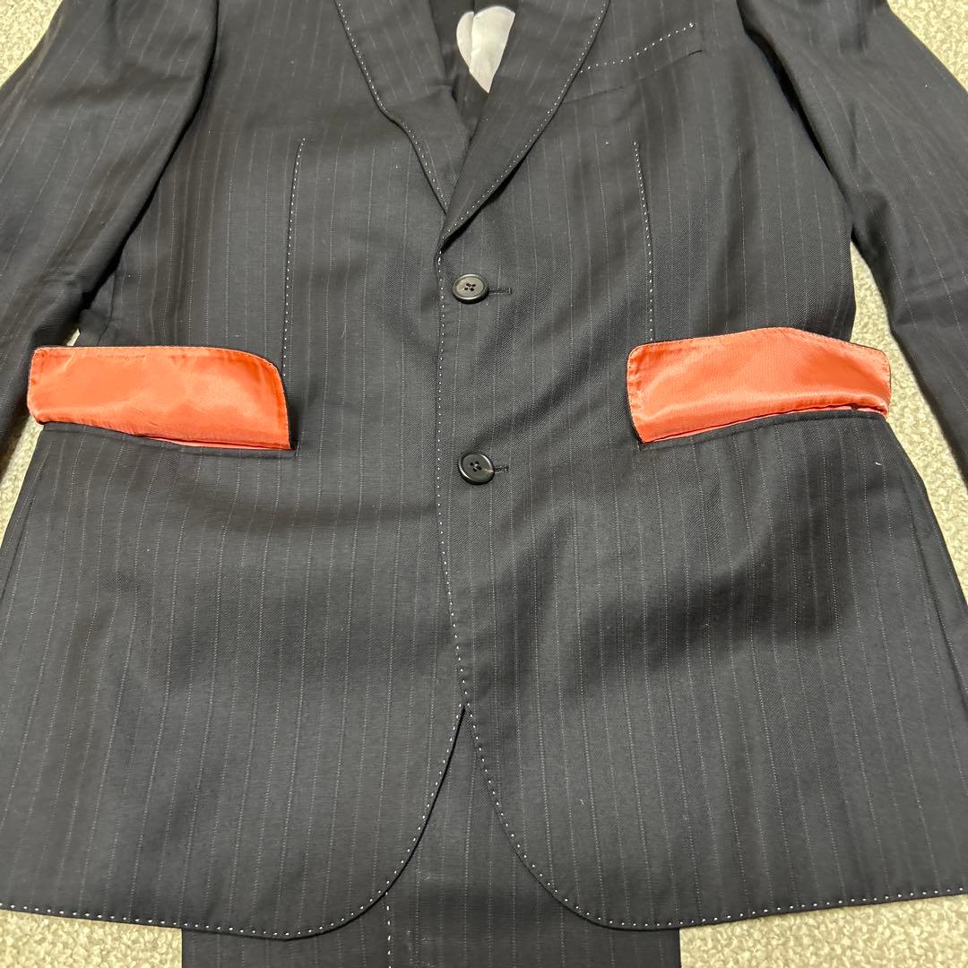 る*な様 ポールスミス ブラック ストライプ ビジネススーツ