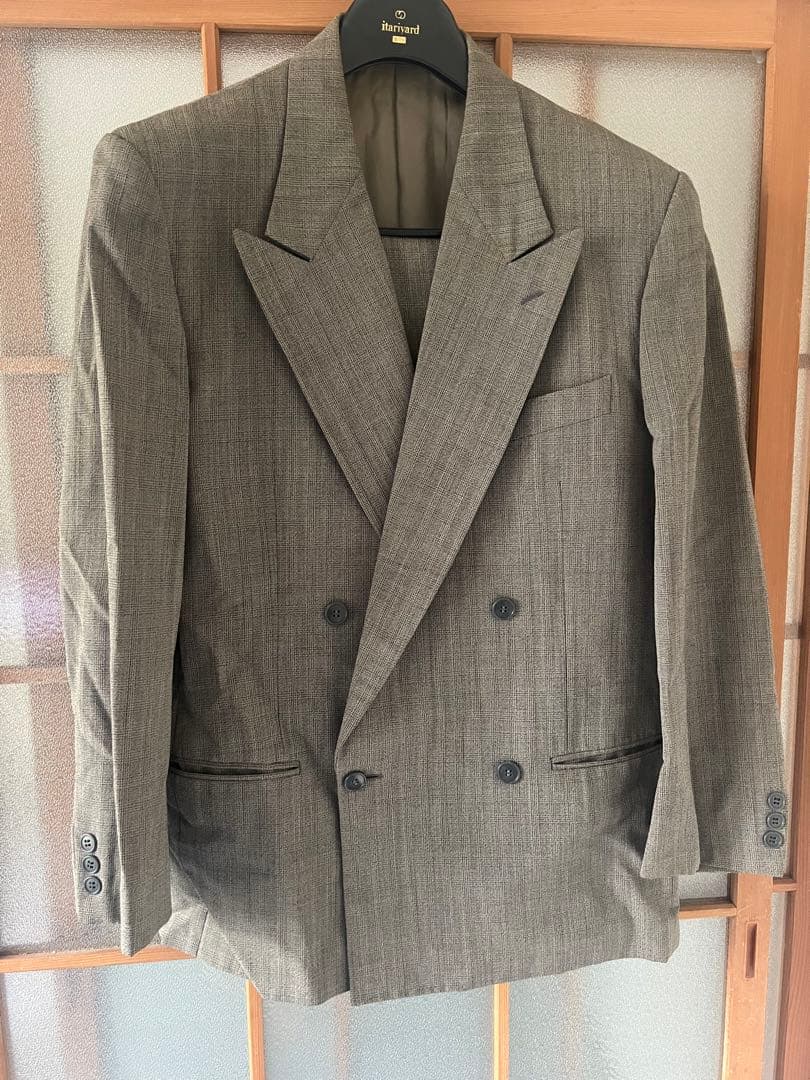 80年代　 Giorgio Armani ダブルブレストスーツセット