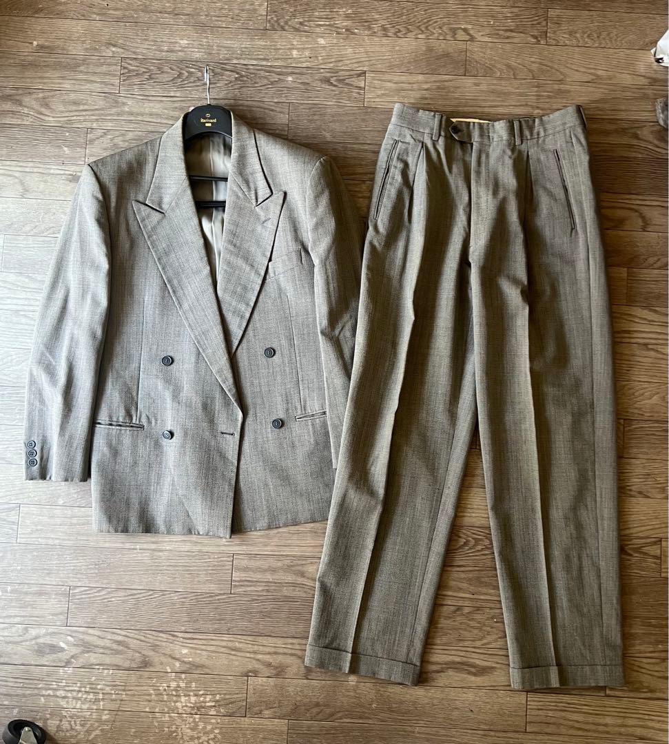 80年代　 Giorgio Armani ダブルブレストスーツセット