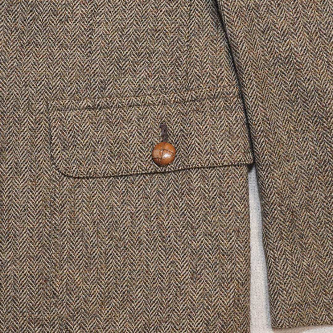 【イングランド製】Burberrys ツイード ジャケット ヘリンボーン