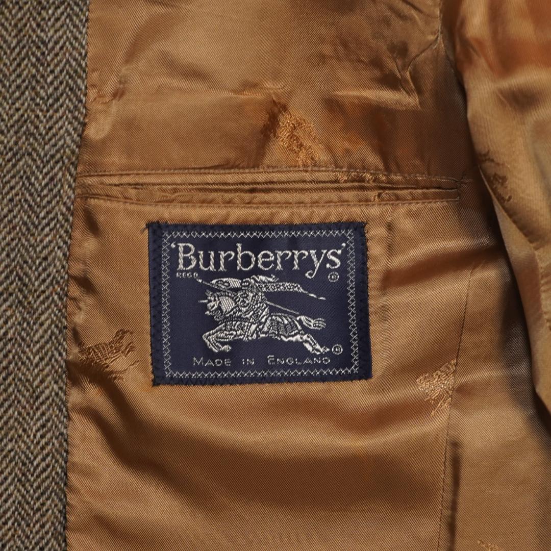 【イングランド製】Burberrys ツイード ジャケット ヘリンボーン