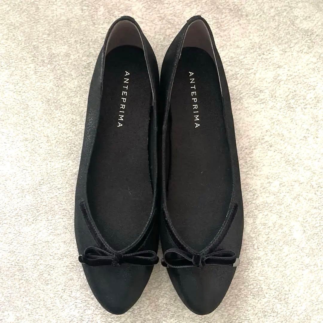 ANTEPRIMA フラットシューズ　新品　23.5 ブラック