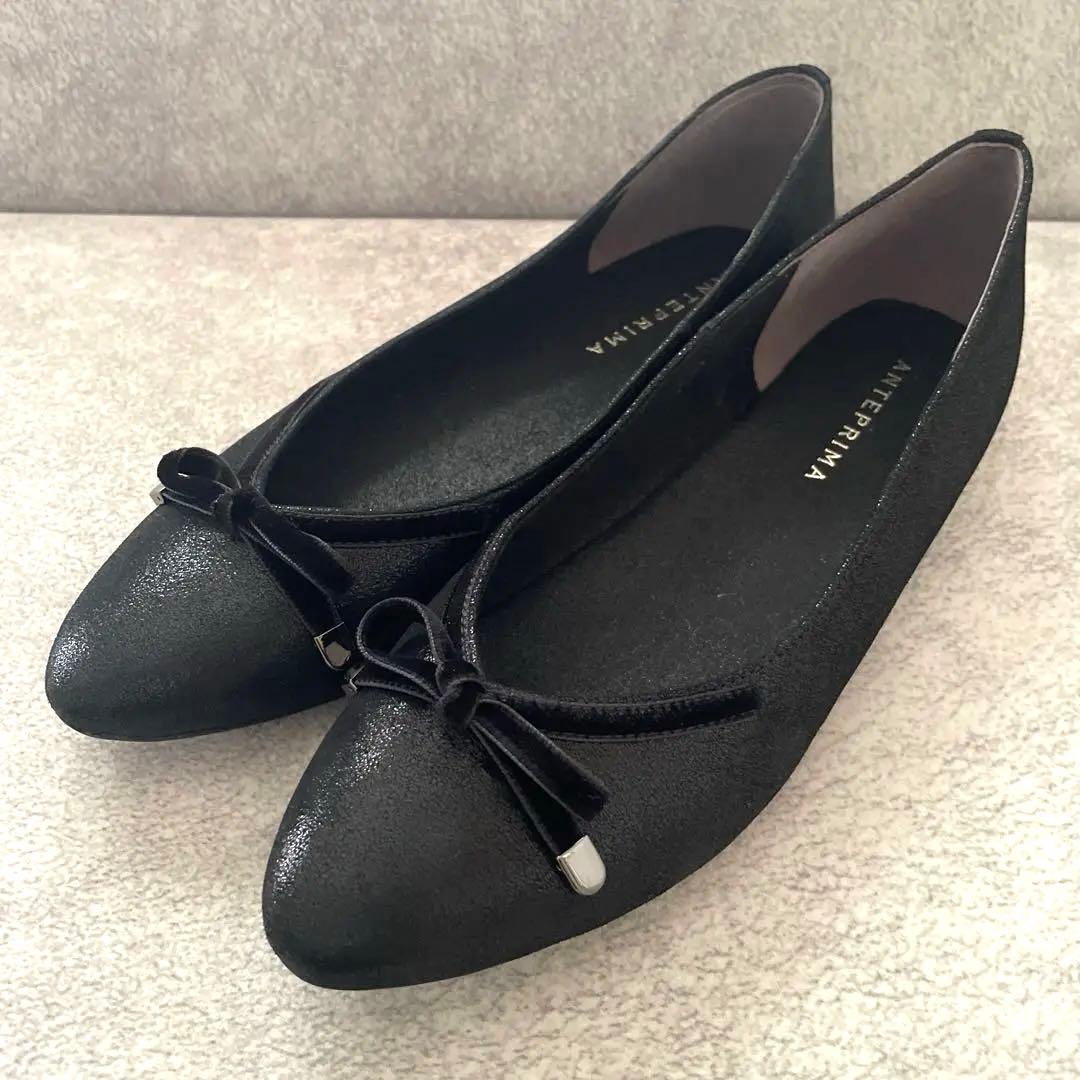 ANTEPRIMA フラットシューズ　新品　23.5 ブラック