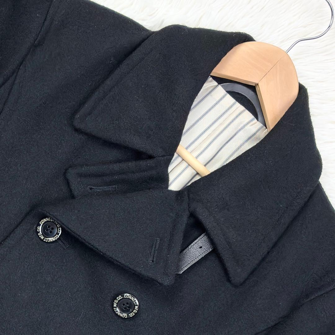 美品　フェローズ　ピーコート　ショート丈　8ボタン　L　ブラック　日本製