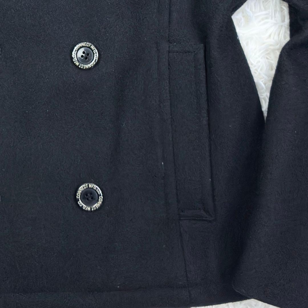 美品　フェローズ　ピーコート　ショート丈　8ボタン　L　ブラック　日本製