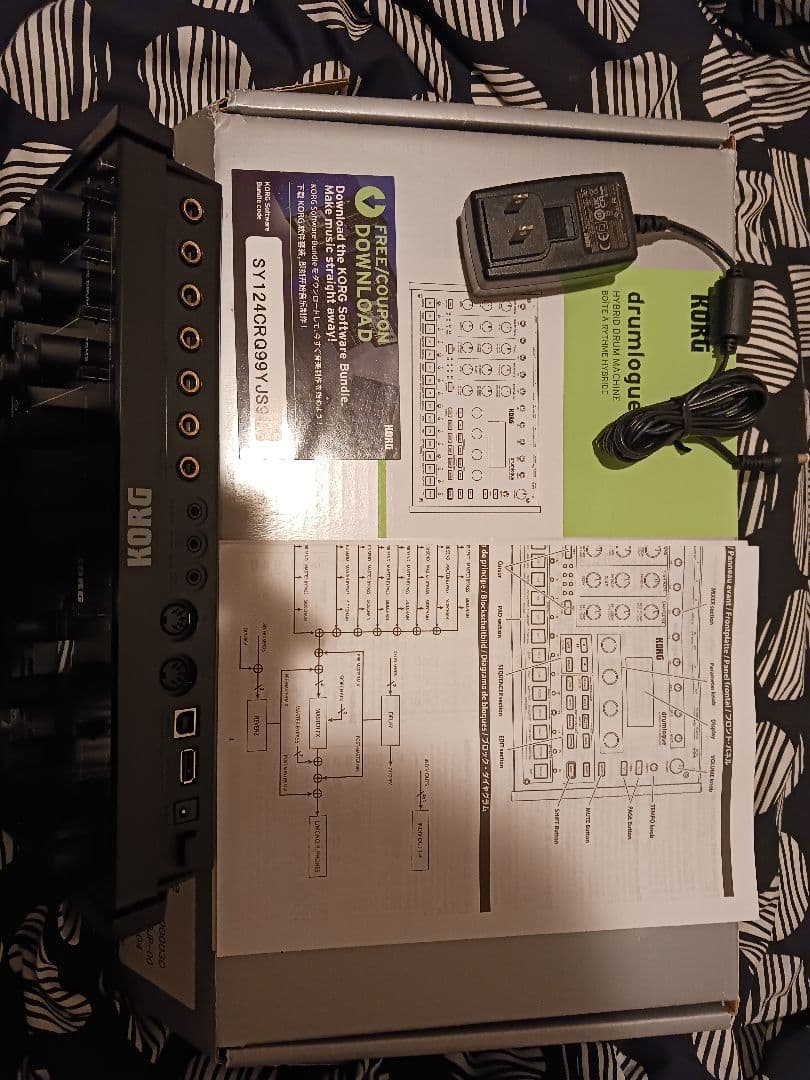 KORG drumlogue シーケンサー付き