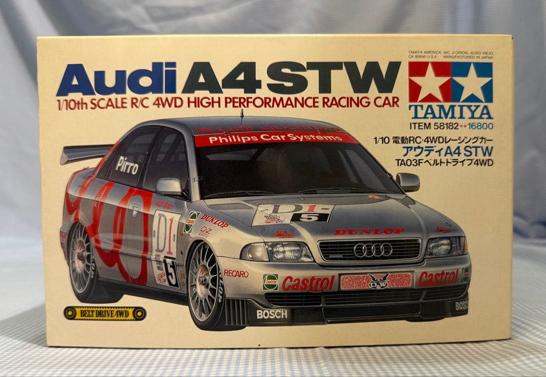未組立て★タミヤ★Audi／アウディA4 STW TAO3Fベルトドライブ4WD