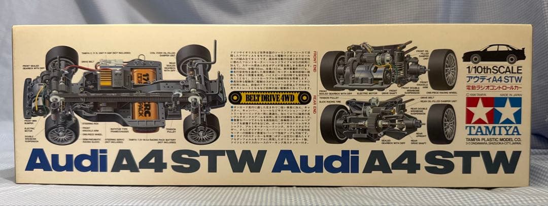 未組立て★タミヤ★Audi／アウディA4 STW TAO3Fベルトドライブ4WD