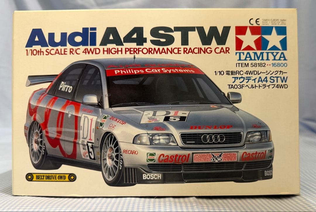 未組立て★タミヤ★Audi／アウディA4 STW TAO3Fベルトドライブ4WD