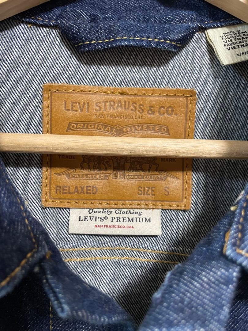 Levi's typeⅠ トラッカージャケット セルビッジ 大戦モデル Sサイズ