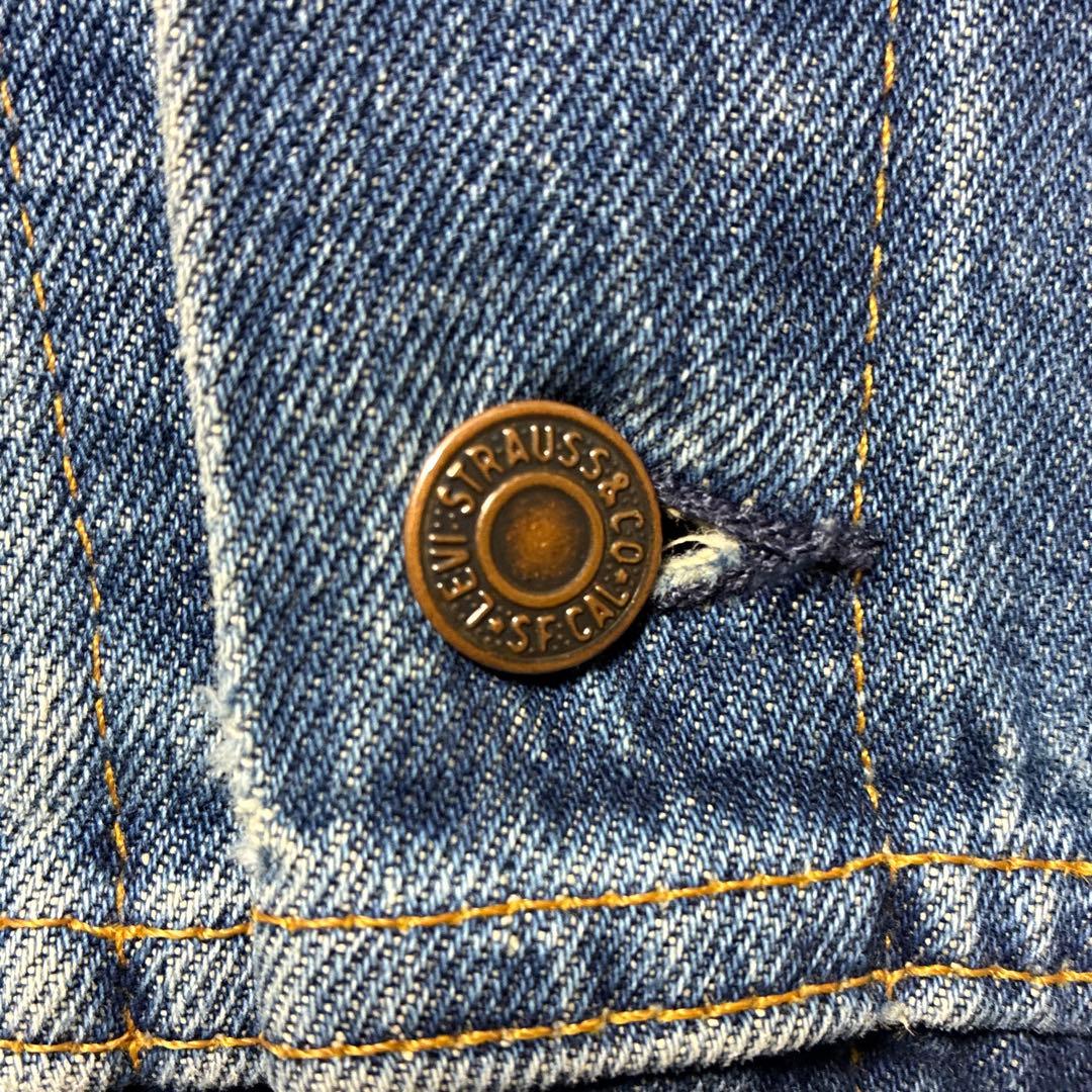 90s Levi's 70505 スモールe デニムジャケット 42 アメリカ製