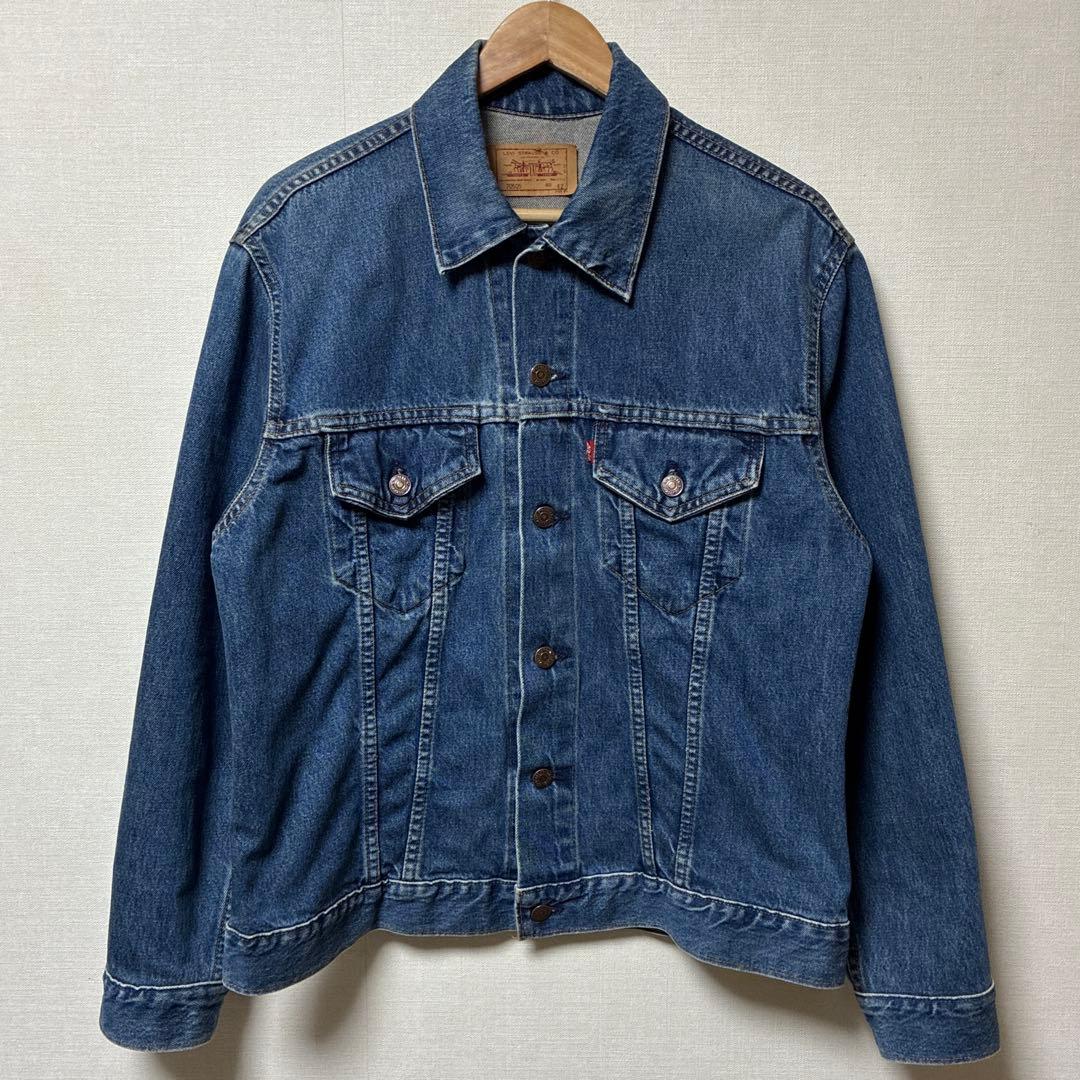 90s Levi's 70505 スモールe デニムジャケット 42 アメリカ製