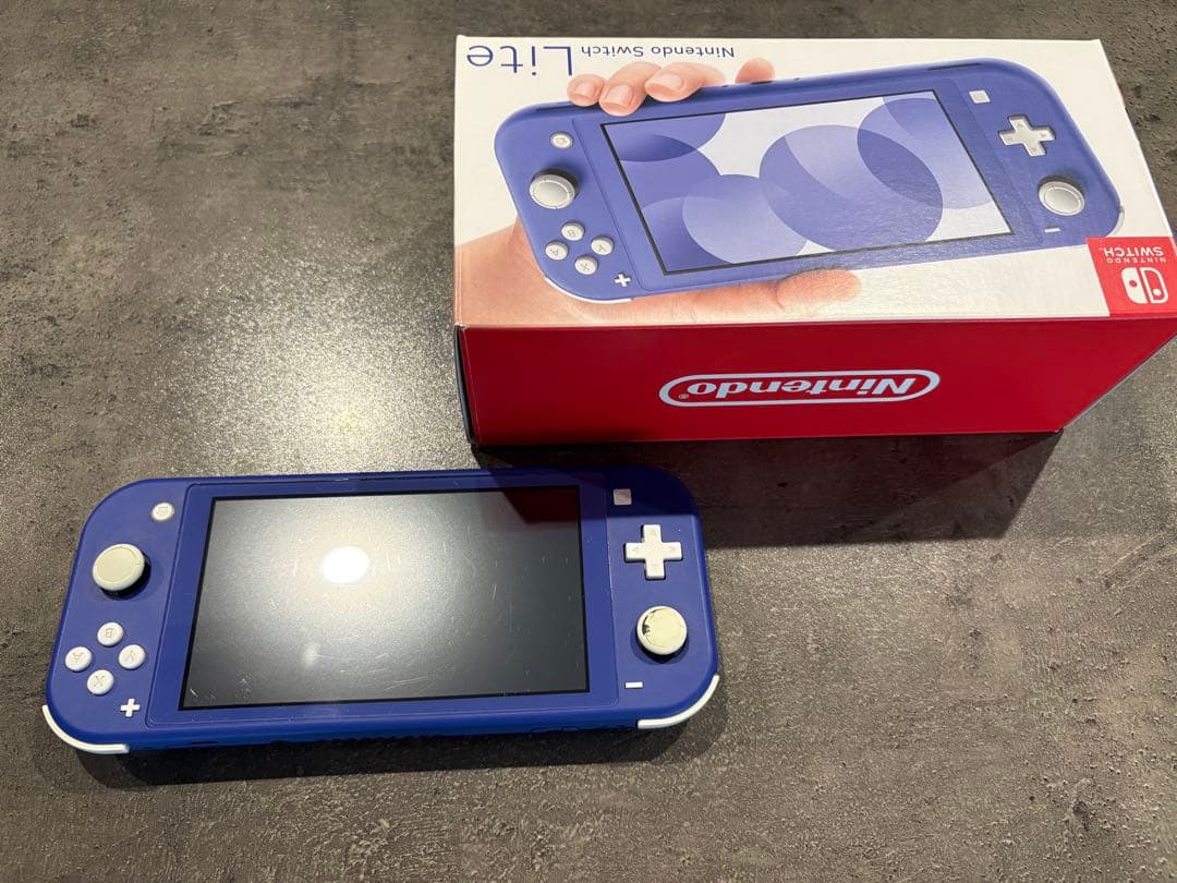 Nintendo Switch Lite ブルー 箱付き