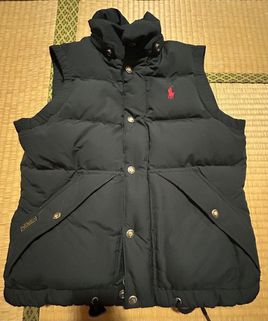Polo Ralph Lauren 黒 ダウンベスト XS