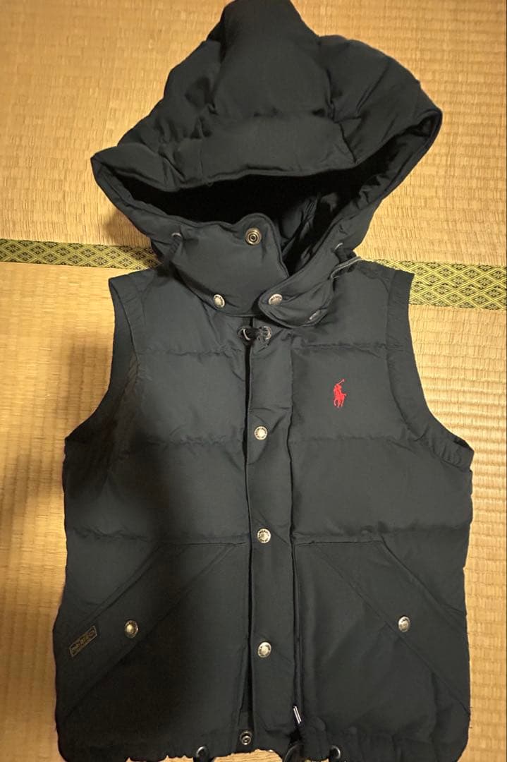 Polo Ralph Lauren 黒 ダウンベスト XS