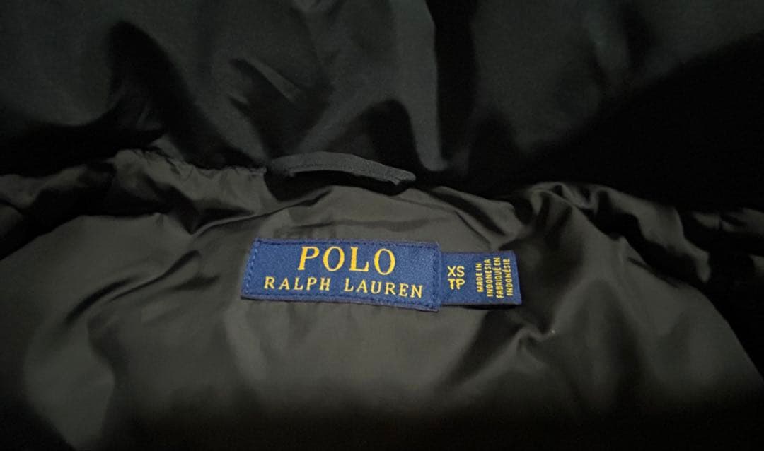 Polo Ralph Lauren 黒 ダウンベスト XS