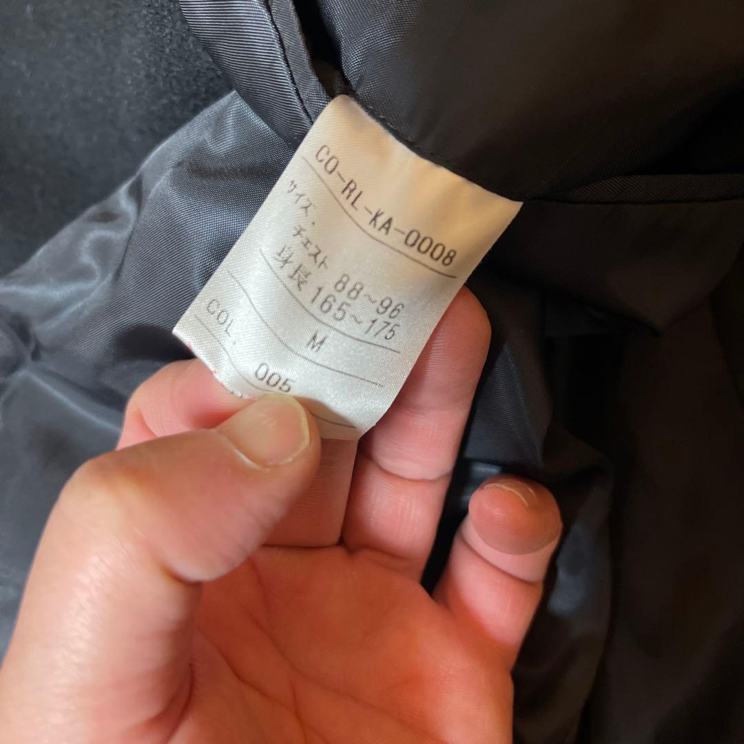 美品ポロラルフローレン　チェスターコート　ブラック