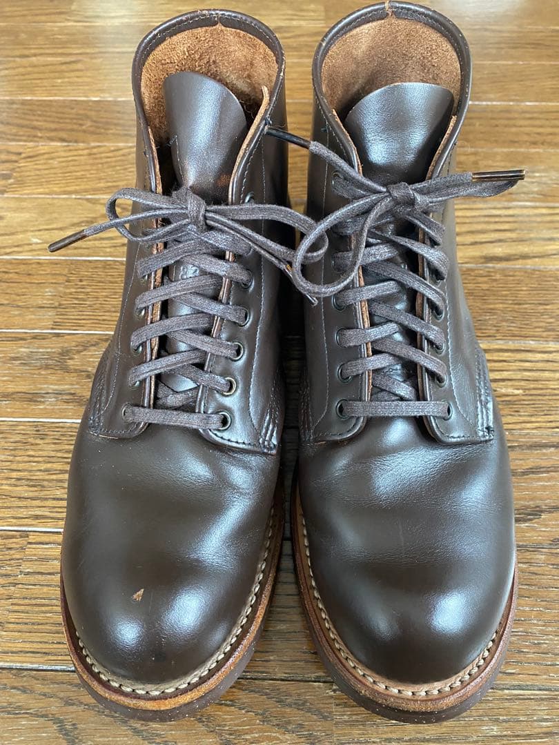 RED WING　8161 ガラスレザー ダークブラウン　US7D[25cm]